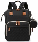 Plecak organizer dla mamy przewijak CZARNY