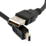 Kabel USB A-5 PIN  USB A - Mini-B 1m
