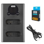Ładowarka dwukanałowa Newell DL-USB-C do akumulatorów EN-EL23 do Nikon