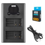 Ładowarka dwukanałowa Newell DL-USB-C do akumulatorów DMW-BLC12 do Panasonic