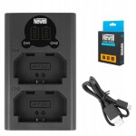 Ładowarka dwukanałowa Newell DL-USB-C do akumulatorów NP-FZ100 do Sony