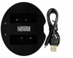 Ładowarka dwukanałowa Newell SDC-USB do akumulatorów PS-BLS5 do Olympus