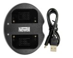 Ładowarka dwukanałowa Newell SDC-USB do akumulatorów serii NP-F550, FM50, FM500H do Sony