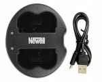 Ładowarka dwukanałowa Newell SDC-USB do akumulatorów BP-511 do Canon