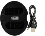 Ładowarka dwukanałowa Newell SDC-USB do akumulatorów EN-EL14 do Nikon