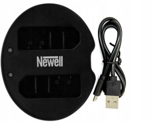 Ładowarka dwukanałowa Newell SDC-USB do akumulatorów EN-EL14 do Nikon