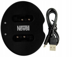 Ładowarka dwukanałowa Newell SDC-USB do akumulatorów NP-BX1 do Sony