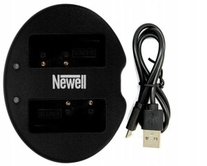 Ładowarka dwukanałowa Newell SDC-USB do akumulatorów D-Li90 do Pentax