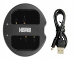 Ładowarka dwukanałowa Newell SDC-USB do akumulatorów DMW-BLF19E do Panasonic