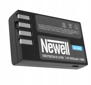 Akumulator Newell zamiennik D-Li109 do Pentax