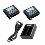 Zestaw ładowarka SDC-USB + 2 akumulatory Newell AHDBT-401 do GoPro