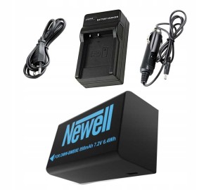 Zestaw ładowarka sieciowa + akumulator Newell DMW-BMB9E do Panasonic