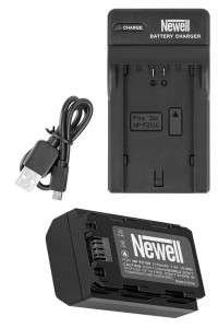 Zestaw ładowarka DC-USB + akumulator Newell NP-FZ100 do Sony