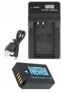 Zestaw ładowarka DC-USB + akumulator Newell EN-EL20 do Nikon