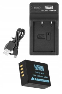 Zestaw ładowarka DC-USB + bateria NP-W126 do Fujifilm NEWELL 