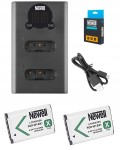 Zestaw ładowarka DL-USB-C + 2 akumulatory Newell NP-BX1 do Sony