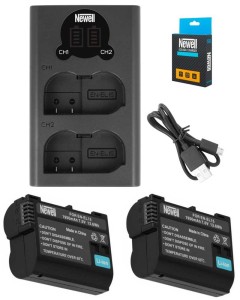 Zestaw ładowarka DL-USB-C + 2 akumulator Newell EN-EL15 do Nikon