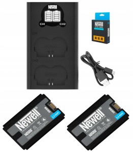 Zestaw ładowarka DL-USB-C + 2 akumulatory Newell NP-W235 do Fujifilm