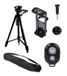 Zestaw statyw Camrock TE68 Black + dodatki  