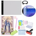 Zestaw tablica LED + haft diamentowy MATKA BOSKA + akcesoria 