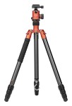 Statyw Fotopro X-go Predator z głowicą kulową FPH-62Q - pomarańczowy