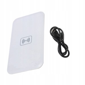 Ładowarka indukcyjna BIAŁA do telefonu