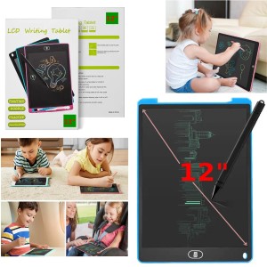 Tablet graficzny do rysowania 12" NIEBIESKI