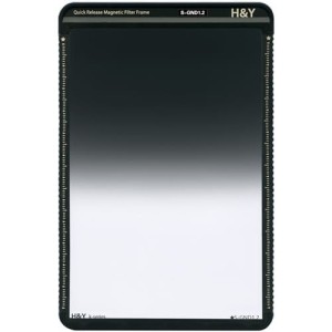 Filtr połówkowy szary miękki GND 1,2 z ramką magnetyczną H&Y - 100x150 mm