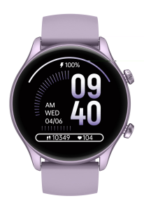 Smartwatch Zeblaze Btalk 3 Plus - fioletowy