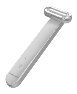 Masażer soniczny do liftingu twarzy z funkcją EMS Humanas Aurora - biały