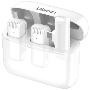 Zestaw do bezprzewodowej transmisji dźwięku Ulanzi J12 - USB-C - biały