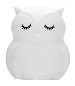 Lampka silikonowa Nocna dla dzieci Redleaf Silly Owl