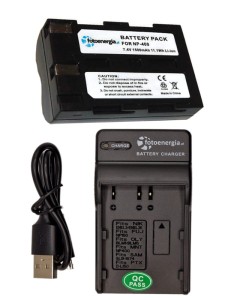 ZESTAW ŁADOWARKA USB + AKUMULATOR FOTOENERGIA NP-400