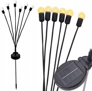 Lampa solarna kulki 6szt. zestaw 2szt