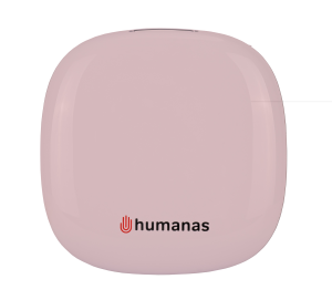 Lusterko kosmetyczne Humanas HS-PM01 z podświetleniem LED - różowe