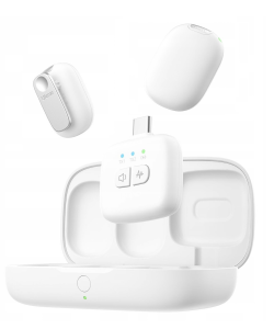 Zestaw do bezprzewodowej transmisji dźwięku Ulanzi A30 Tiny - USB-C, biały