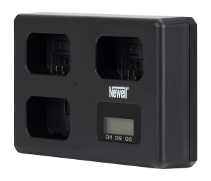 Ładowarka trójkanałowa Newell TT-USB-C do akumulatorów NP-FW50 do Sony