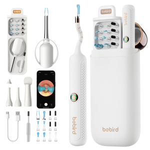 Urządzenie do czyszczenia uszu Bebird EarSight Plus R37R - biały