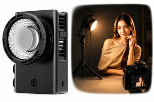 Lampa LED Ulanzi C01 - WB (2700 K - 6500 K) z soczewką