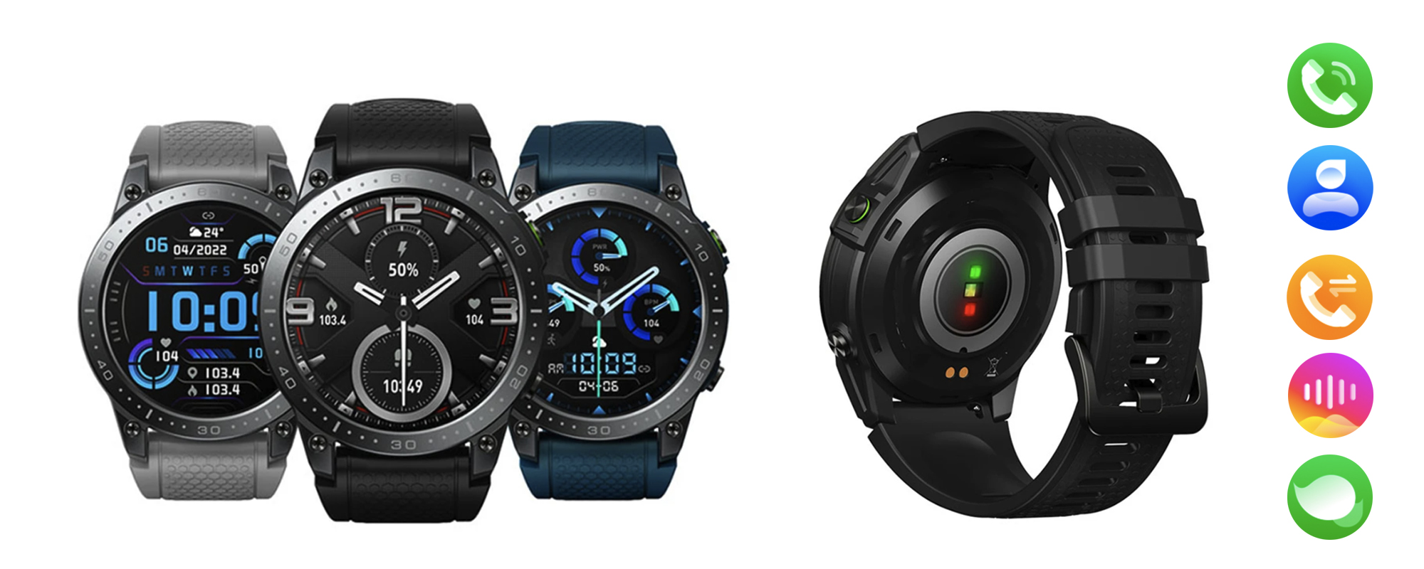 Zegarki sportowe, smartbandy